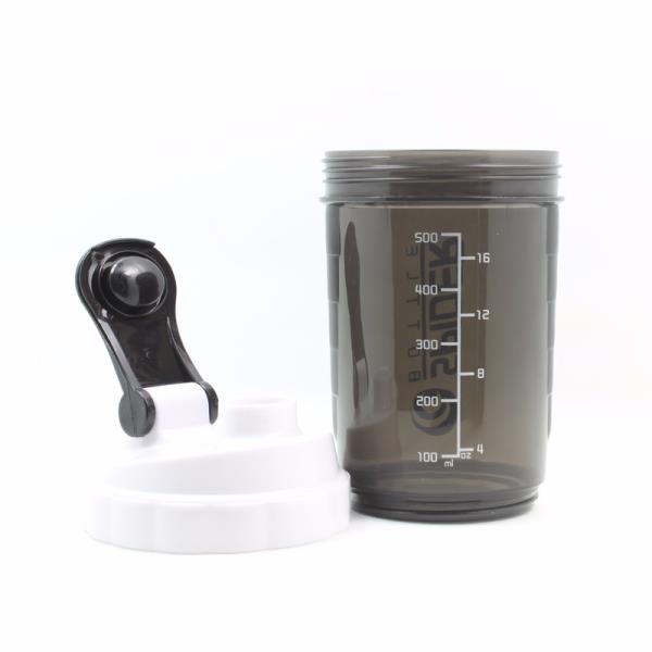 3 in 1 Protein Shaker Bottle with pill box