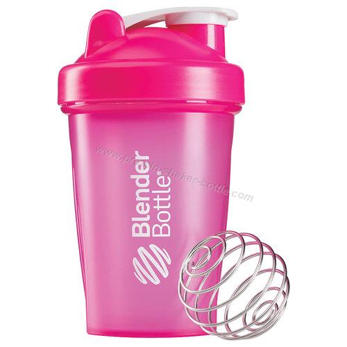 pink blender bottle