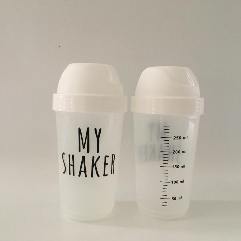 300ml BPA FREE Blender protein shaker bottle on