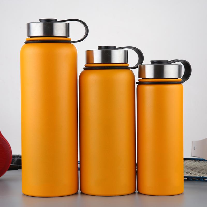 32 oz stainless steel water bottle on