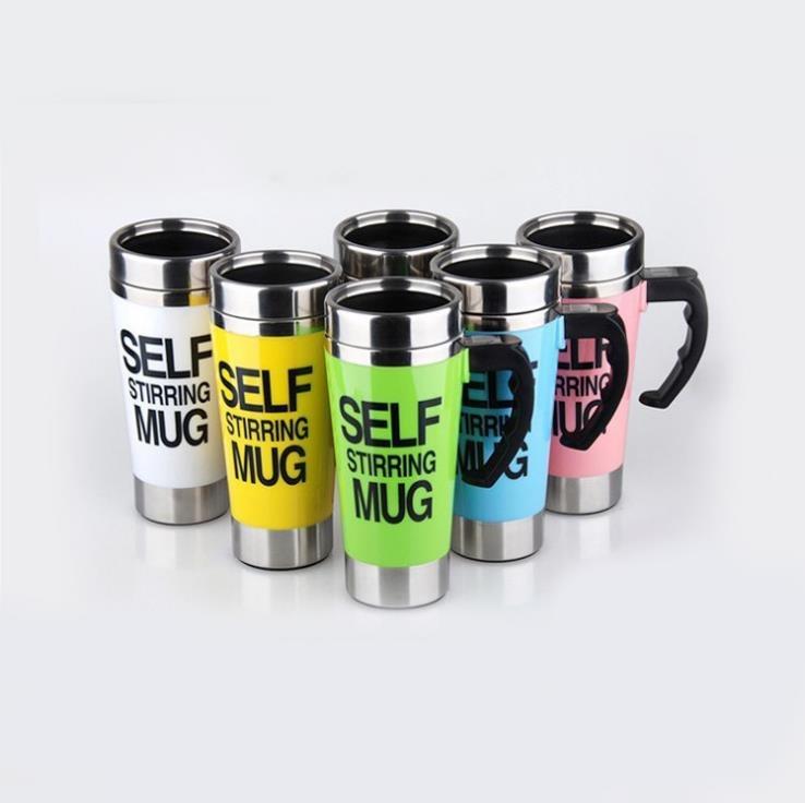Mug Stainless Steel Self Stirring Mug Drinkware Special Creative Gift 500ml