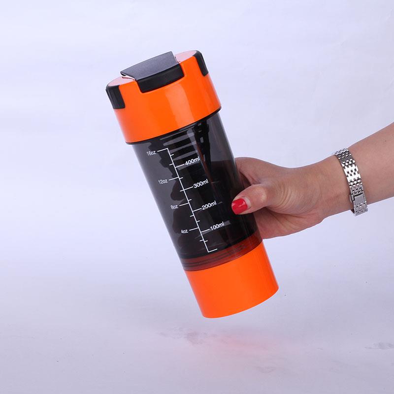 2018 Manufacturer Wholesale BPA Free Customize Logo Protein sport shaker bottle