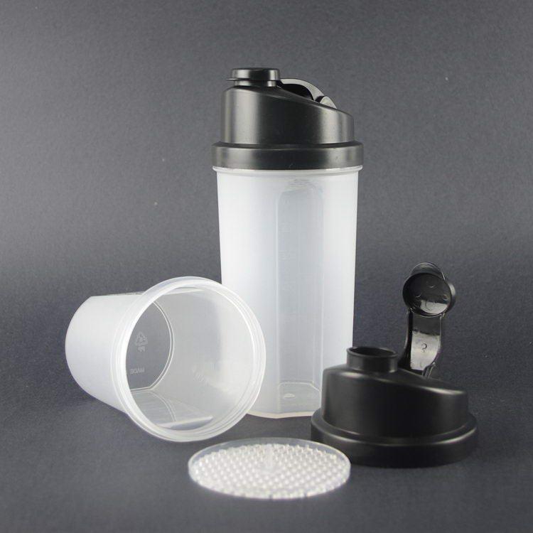 plastic shaker joyshake cups/coffee shaker bottles/blank protein