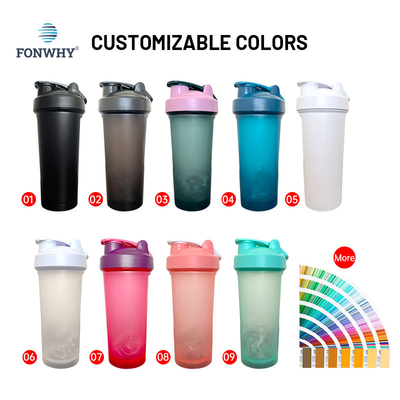 Sport Mixer 20oz BPA Free Blender Bottle