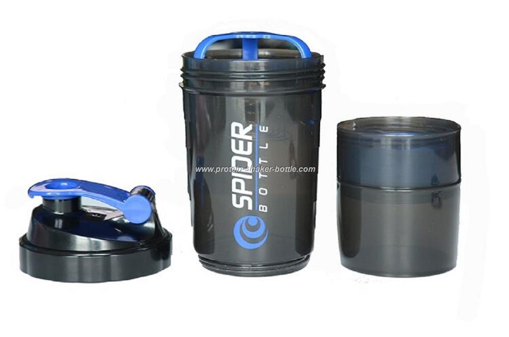 Protein Power Shaker 600ML Spider Protein Shaker 3 In 1 Sports Water