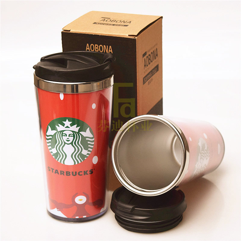 Stainless Steel Double Wall Starbucks Travel Coffee Mugs