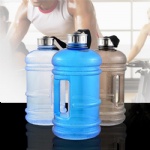 2.2L PETG material Dumbbell fitness kettle/Dumbbell water bottle