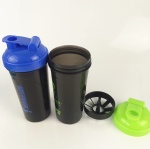 700ml Protein Shaker bottle blender mixer up with ball