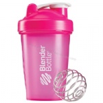 pink blender bottle