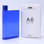 New produce Portable Shaped Flat Notebook A6 Memo Water Bottle