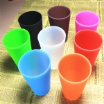retractable folding collapsible coffee silicone wine cup