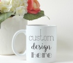 customized printed and logo sublimation mugs cups promotional porcelain wholesale ceramic mug