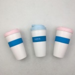 Customized PP Coffee Plastic Cup with Lid