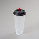 Factory price clear 700ml drinking coffee plastic pp drink cup