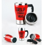 Stainless Lazy Self Stirring Mug Auto Mixing Tea Coffee Cup Office