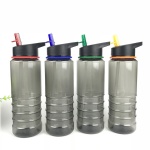 600ml Plastic Sports Water Bottle with Straw600ml Plastic Sports Water Bottle with Straw