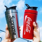 custom wholesale whey protein shaker, bpa free gym fitness shaker bottle, custom sports water bottle