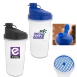 Plastic Cup Protein Shaker Bottle