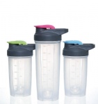 New Eco-friendly PP Plastic Protein Shaker bottle with custom logo