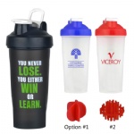 Promotional Personal Portable 600ML Shake Cup Protein Shaker Bottle Blender