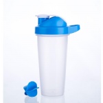 Protein Shaker Bottle 600ml Plastic Shaker Bottle