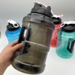 2500ML Custom Color and Logo Gym Fitness PET Water Container Large Shaker Water Bottle
