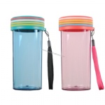 plastic bottle advertising cup