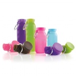 Collapsible Silicone Water Bottle & Silicone Foldable Water Bottle