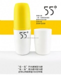 55 degree cup/plastic water bottle