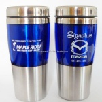16oz 450ml Double wall stainless steel travel mug/auto mug/thermo coffee mug