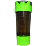 500ml cyclone cup with strainer protein shaker bottle bpa free