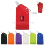 BPA free collapsible water bottles Sports plastic foldable water bottle for logo printing