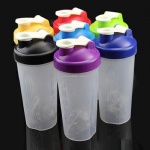 protein shaker with blender ball shake bottles BPA FREE
