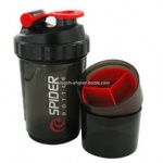 spider protein powder shaker for fitness 3 layers in 1