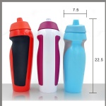 PE Plastic drinking bottle/plastic sport drinking water bottle