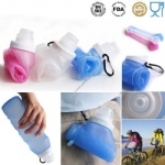 Foldable Silicone Portable Water Bottle