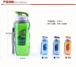 BPA FREE tritan water bottle plastic with custom logo, plastic water bottle