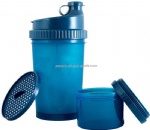 25oz/700ml sports fitness protein blender shaker
