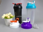 BPA free 400ML 600ML Custom PP Protein Shaker Bottle